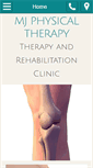 Mobile Screenshot of mjphysicaltherapy.com